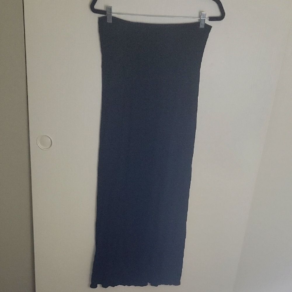 Elegant Black Maxi Skirt
